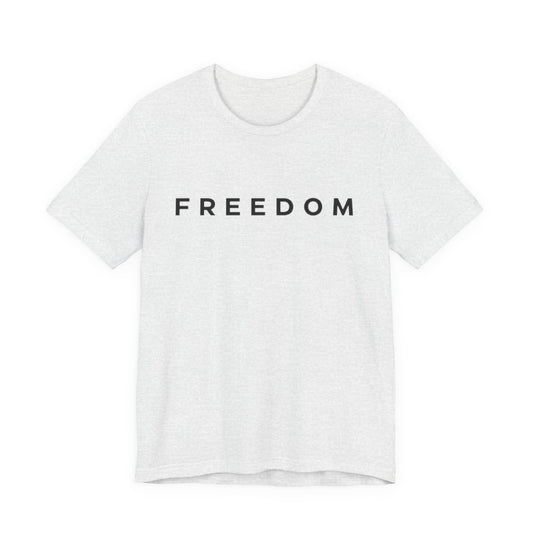 Charlie Kirk "Freedom" Memorial Tee with "Forever In Our Hearts" Back