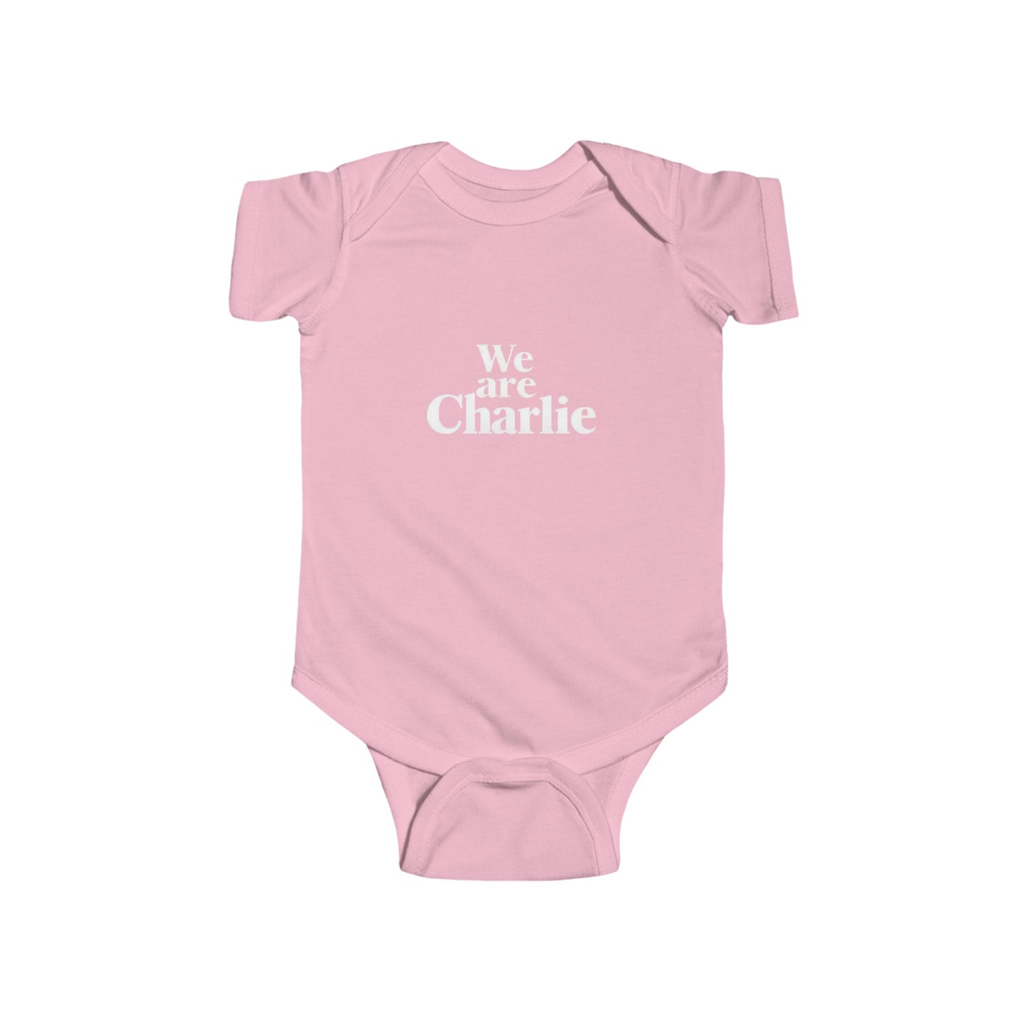 Infant Jersey Bodysuit "We are Charlie" Kirk