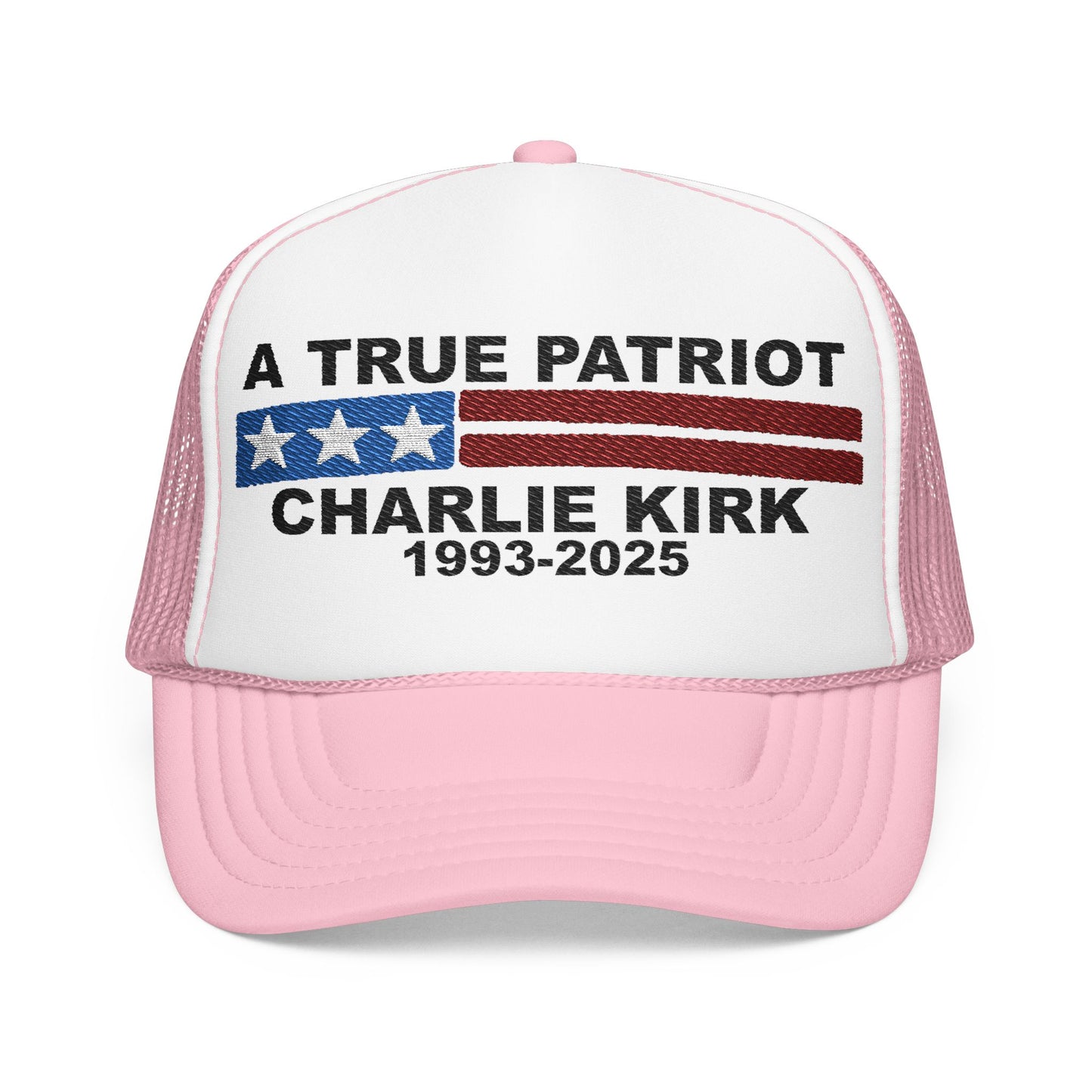 True Patriot Charlie Kirk Embroidered Hat