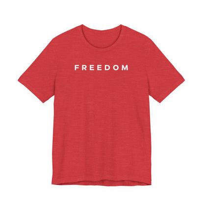 Simple FREEDOM Tee - Charlie Kirk Tribute