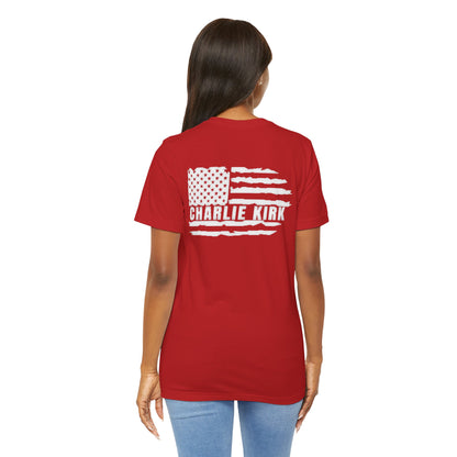 VIRAL Charlie Kirk FREEDOM Tee – Front & Back Design