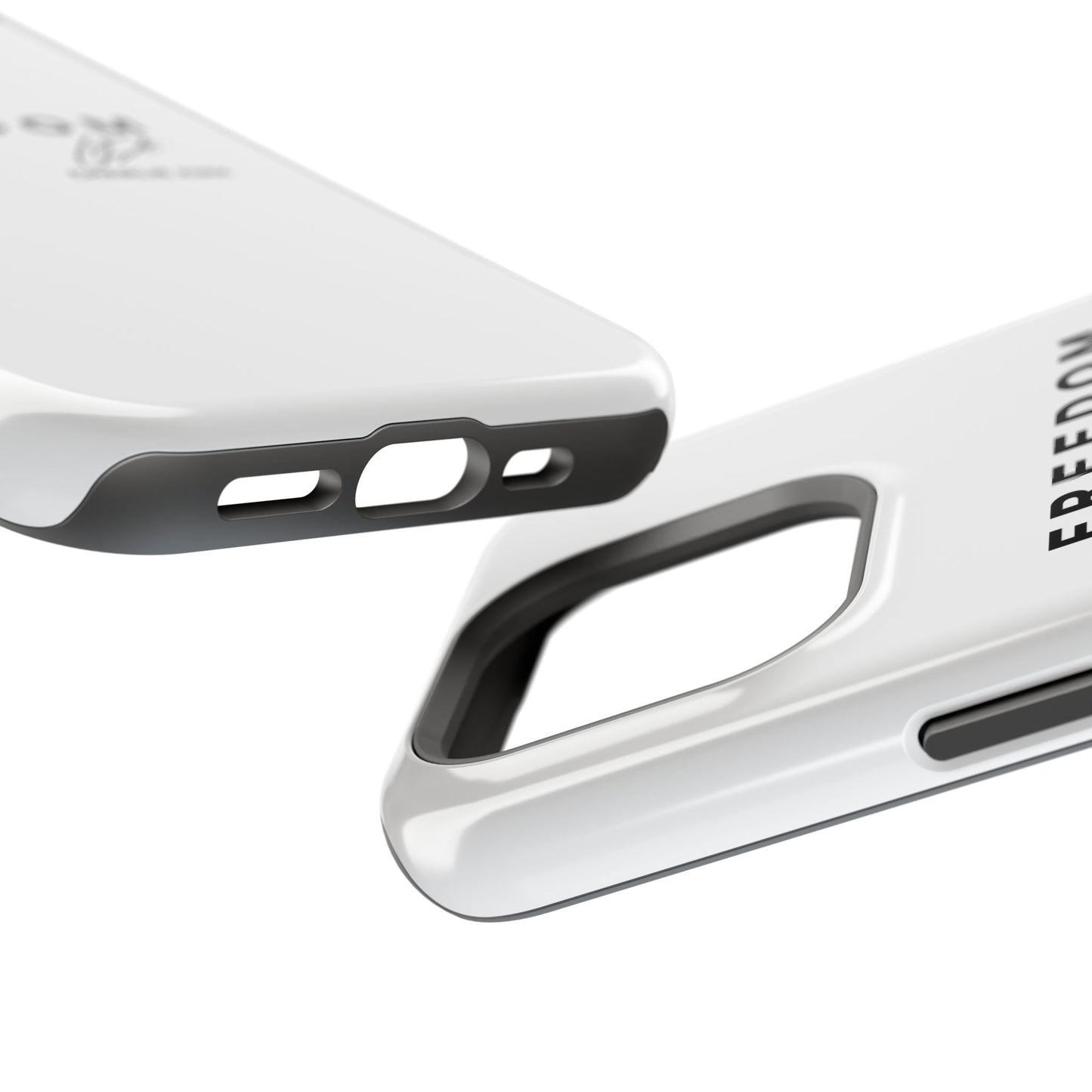 FREEDOM Phone Case – Charlie Kirk Signature Impact-Resistant