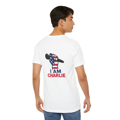 I AM CHARLIE Patriotic T-Shirt