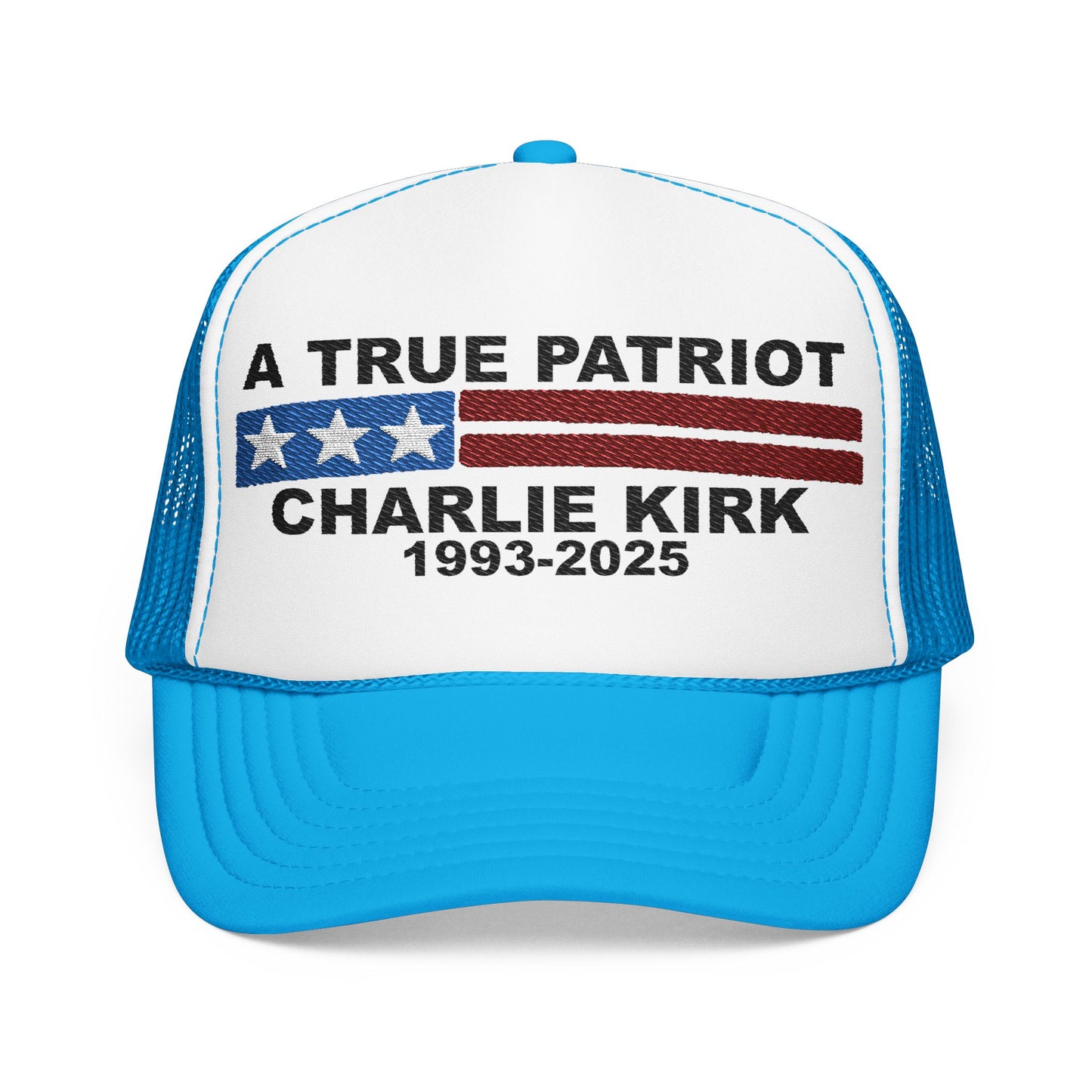 True Patriot Charlie Kirk Embroidered Hat