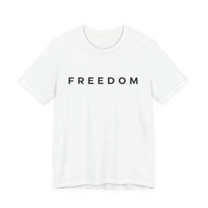 Charlie Kirk "Freedom" Memorial Tee with "Forever In Our Hearts" Back