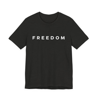 Charlie Kirk "Freedom" Memorial Tee with "Forever In Our Hearts" Back