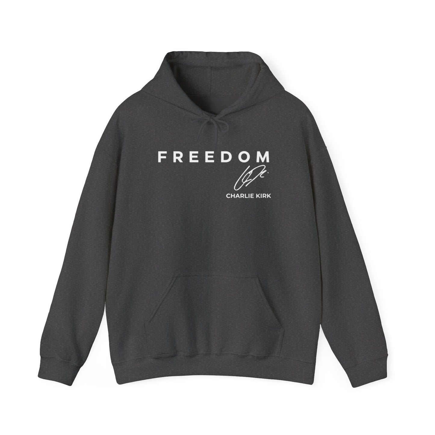 FREEDOM Charlie Kirk Hoodie (Signature)