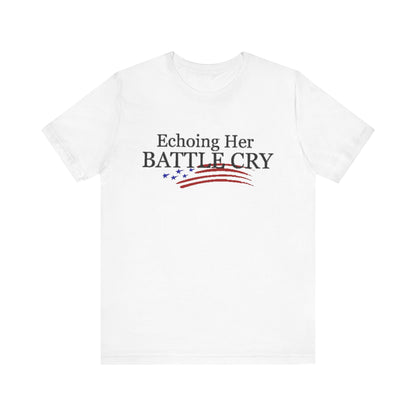 'Echoing Her Battle Cry' Erika Kirk Solidarity Tee