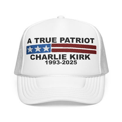 True Patriot Charlie Kirk Embroidered Hat