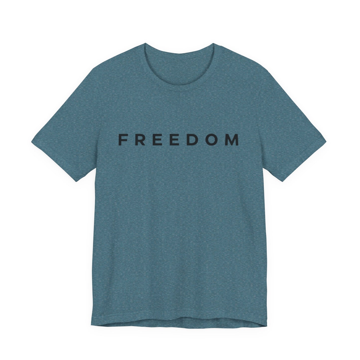 Charlie Kirk "Freedom" Memorial Tee with "Forever In Our Hearts" Back