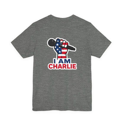 I AM CHARLIE Patriotic T-Shirt