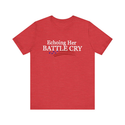 'Echoing Her Battle Cry' Erika Kirk Solidarity Tee