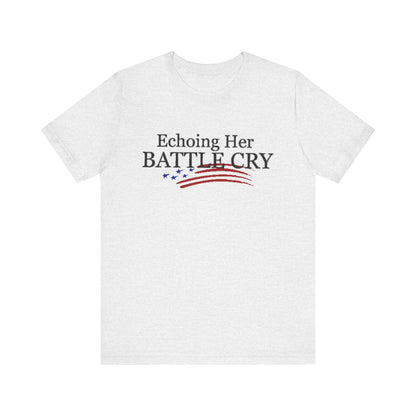 'Echoing Her Battle Cry' Erika Kirk Solidarity Tee