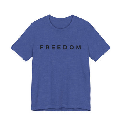 Charlie Kirk "Freedom" Memorial Tee with "Forever In Our Hearts" Back