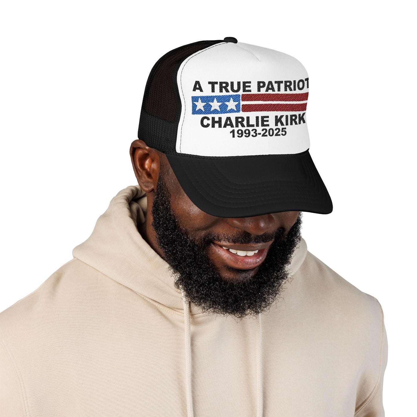 True Patriot Charlie Kirk Embroidered Hat
