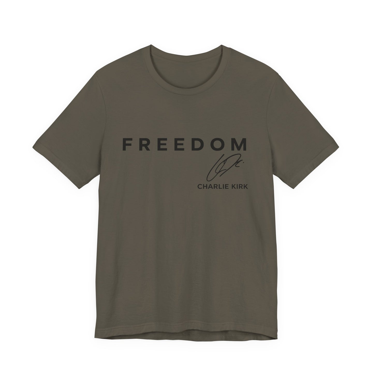 Charlie Kirk "FREEDOM" Tee