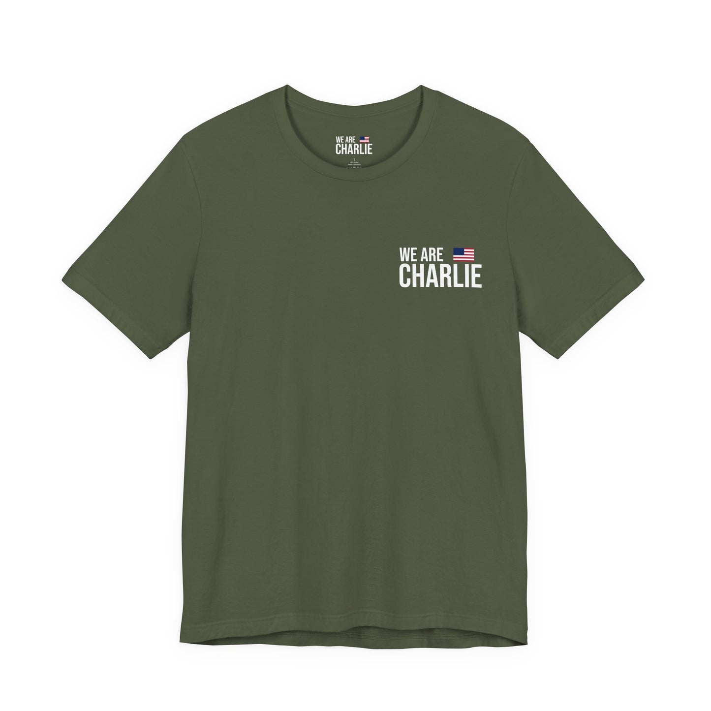 WE ARE CHARLIE Patriotic T-Shirt