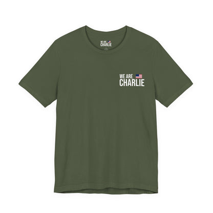 WE ARE CHARLIE Patriotic T-Shirt