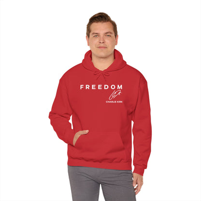 FREEDOM Charlie Kirk Hoodie (Signature)