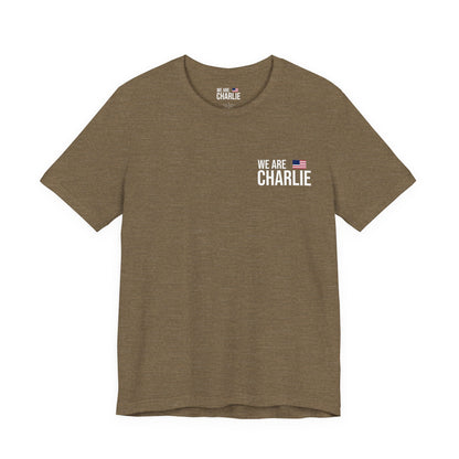 WE ARE CHARLIE Patriotic T-Shirt